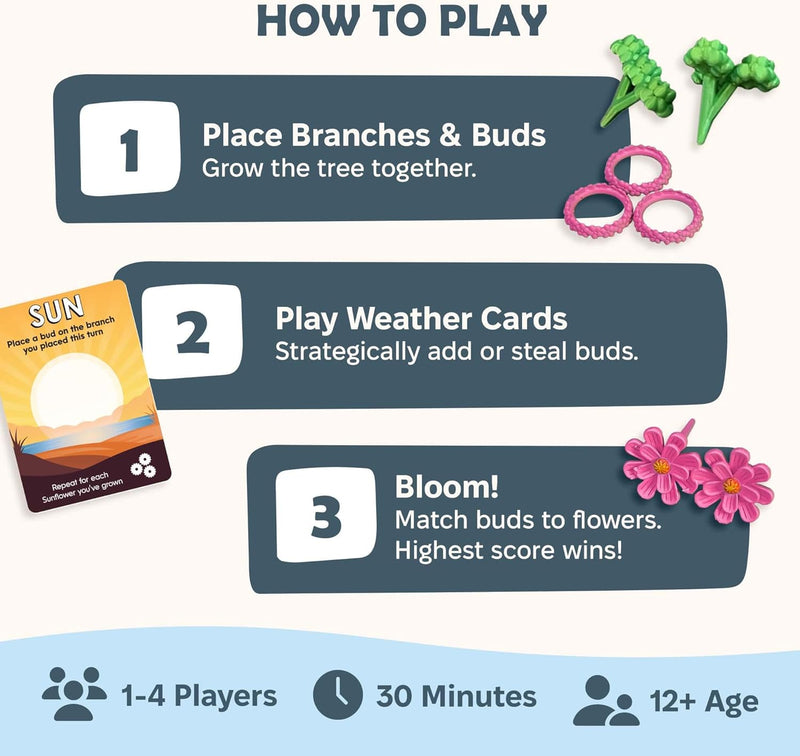 Bloomchasers: Base Game + Birds and Bees Expansion (Ding & Dent)