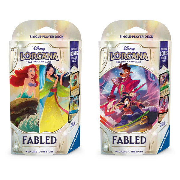 Disney Lorcana - Fabled Starter Decks (Set of 2)