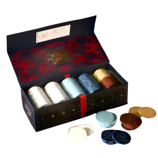 Iron Clays: Game Counters (100) (Ding & Dent)