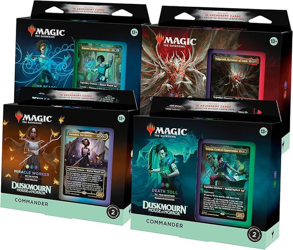 Magic: The Gathering - Duskmourn House of Horror - Commander Decks (Set of 4)