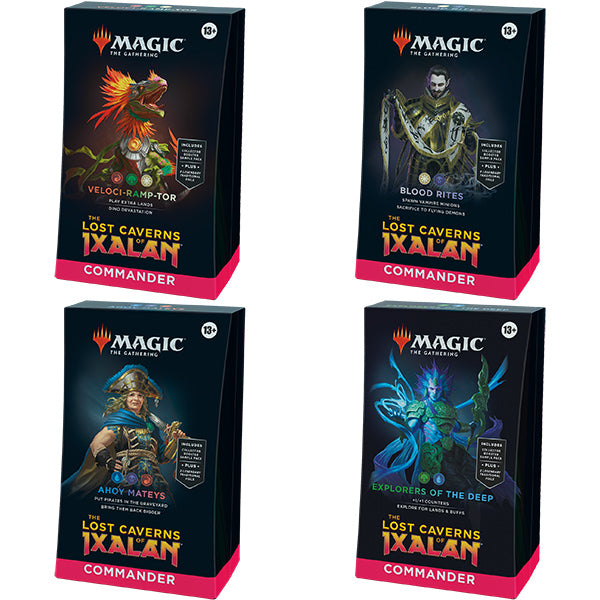 Magic: The Gathering - Lost Caverns of Ixalan - Commander Decks (Set of 4)