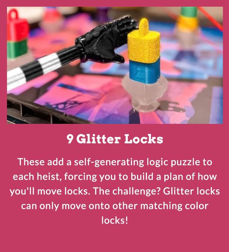 Tiny Laser Heist: Base Game + Double Cross Expansion (Ding & Dent) [Moderate Damage]