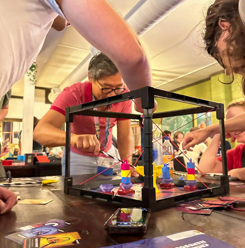 Tiny Laser Heist: Base Game + Double Cross Expansion (Ding & Dent) [Moderate Damage]