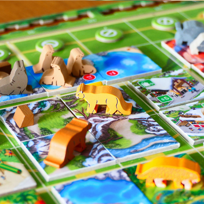 Zoo Tycoon: The Board Game - New Shores Expansion - Deluxe Edition (Ding & Dent)